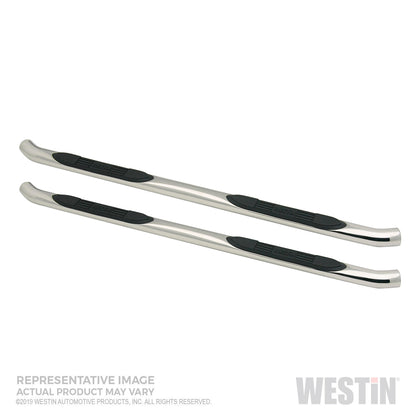 WESTIN AUTOMOTIVE | E-Series 3 Nerf Step Bars  Ford  2019-2024 Ranger SuperCrew  Stainless Steel | 23-4150
