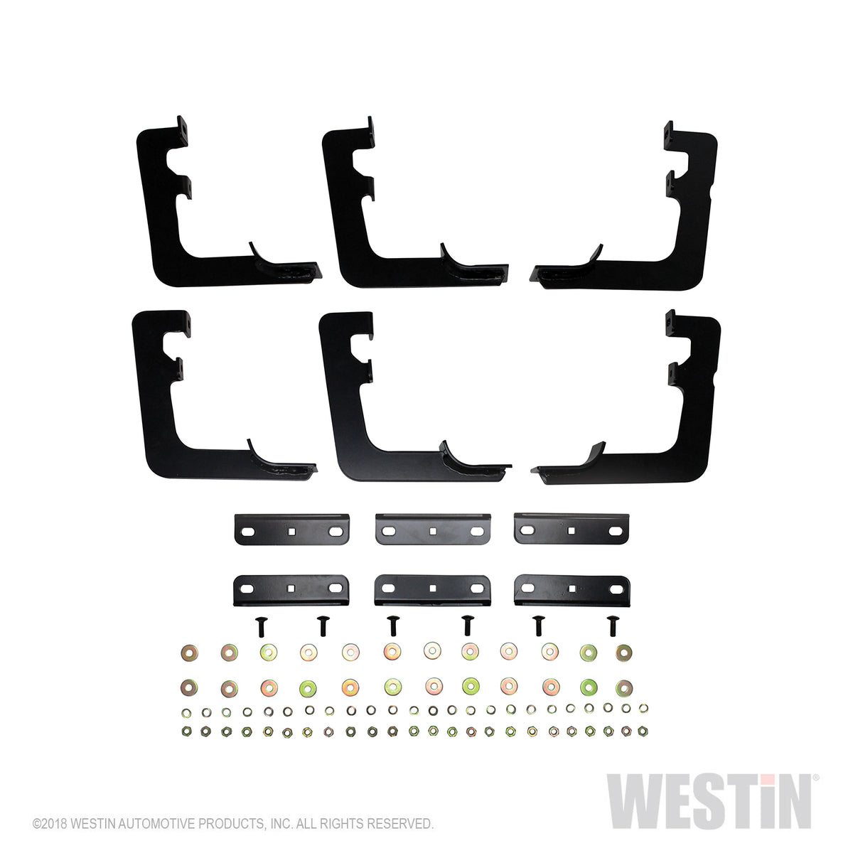 Westin Premier Oval Nerf Step Bar Mount Kit 2019-2024 Ram 1500 Quad/Crew Cab
