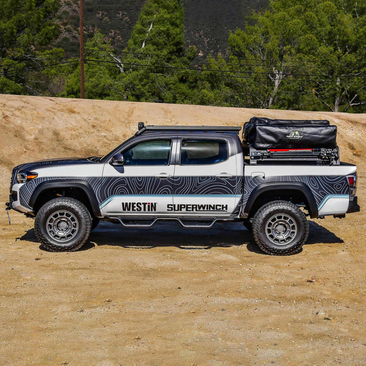 Westin Mesa Roof Rack 2016-2023 Toyota Tacoma Double Cab