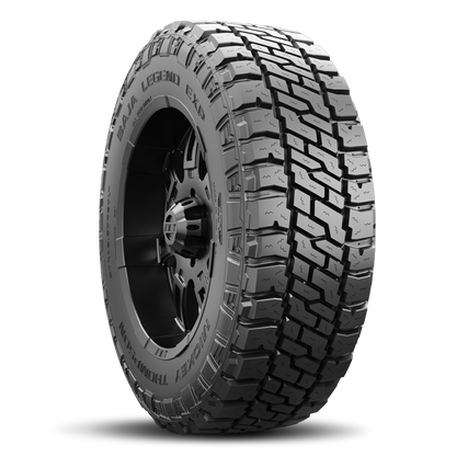 Mickey Thompson Tires BAJA LEGEND EXP all-terrain tire for trucks, Jeeps, and SUVs, showcasing exceptional tread design.
