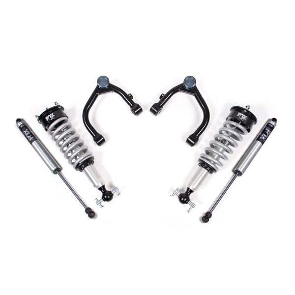 BDS SUSPENSION | 2" Leveling Kit FOX Coilover Upgrade | 19-26 Chevrolet Silverado 1500 / 19-26 GMC Sierra 1500 4WD | 770FPS / 770FSL / 770FSR