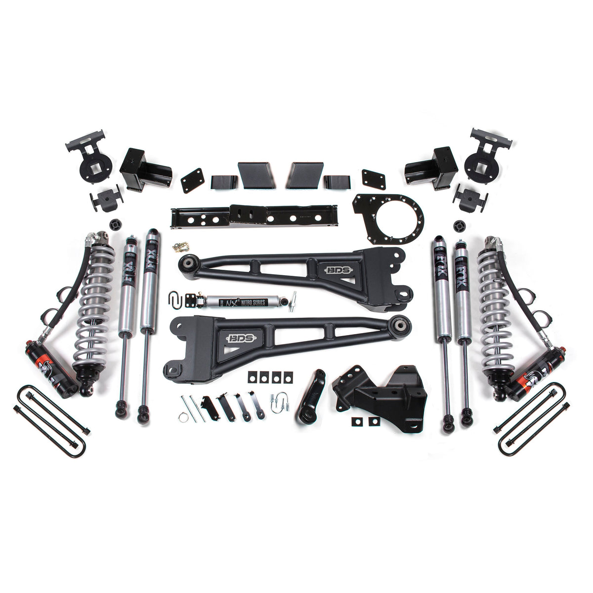 BDS | 7 Inch Lift Kit w/ Radius Arm | FOX 2.5 Performance Elite Coil-Over Conversion | Ford F250/F350 Super Duty (2020–2022) 4WD | Diesel — BDS1561FPE