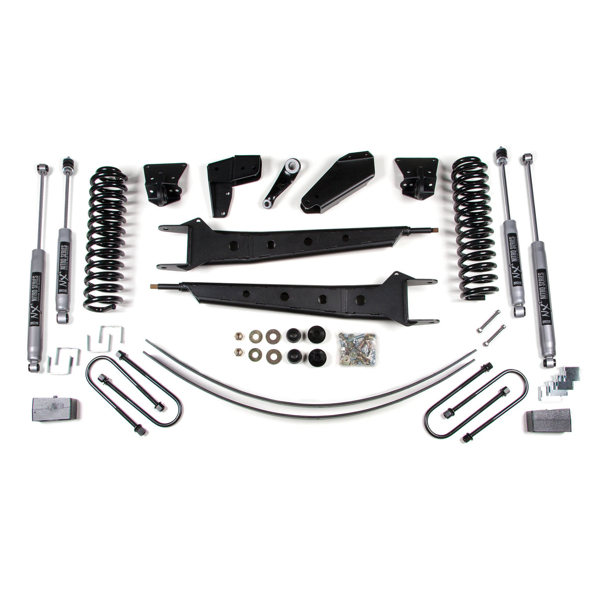 BDS | 4 Inch Lift Kit w/ Radius Arm | Ford F100/F150 (1980–1996) 4WD — BDS504H