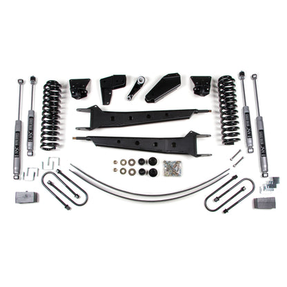 BDS | 4 Inch Lift Kit w/ Radius Arm | Ford F100/F150 (1980–1996) 4WD — BDS504H