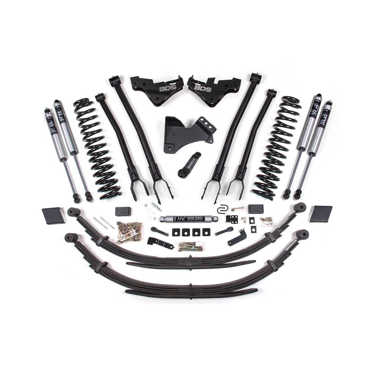 BDS | 5 Inch Lift Kit w/ 4-Link | Ford F250/F350 Super Duty (2023–2027) 4WD | Gas — BDS2249FS