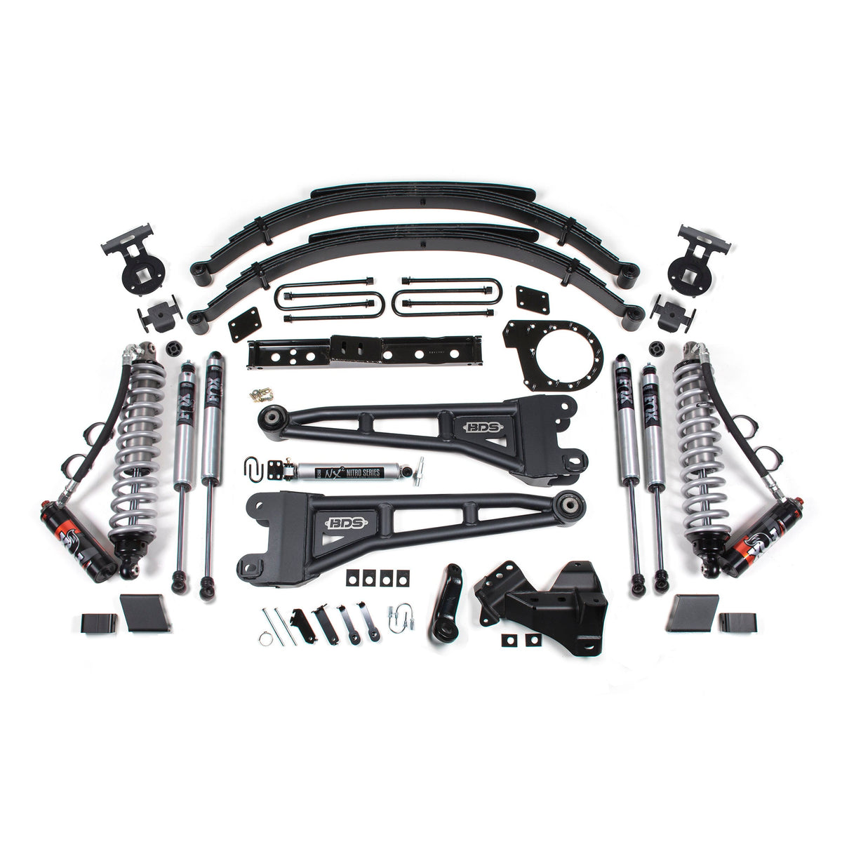 BDS | 7 Inch Lift Kit w/ Radius Arm | FOX 2.5 Performance Elite Coil-Over Conversion | Ford F250/F350 Super Duty (2020–2022) 4WD | Diesel — BDS1562FPE