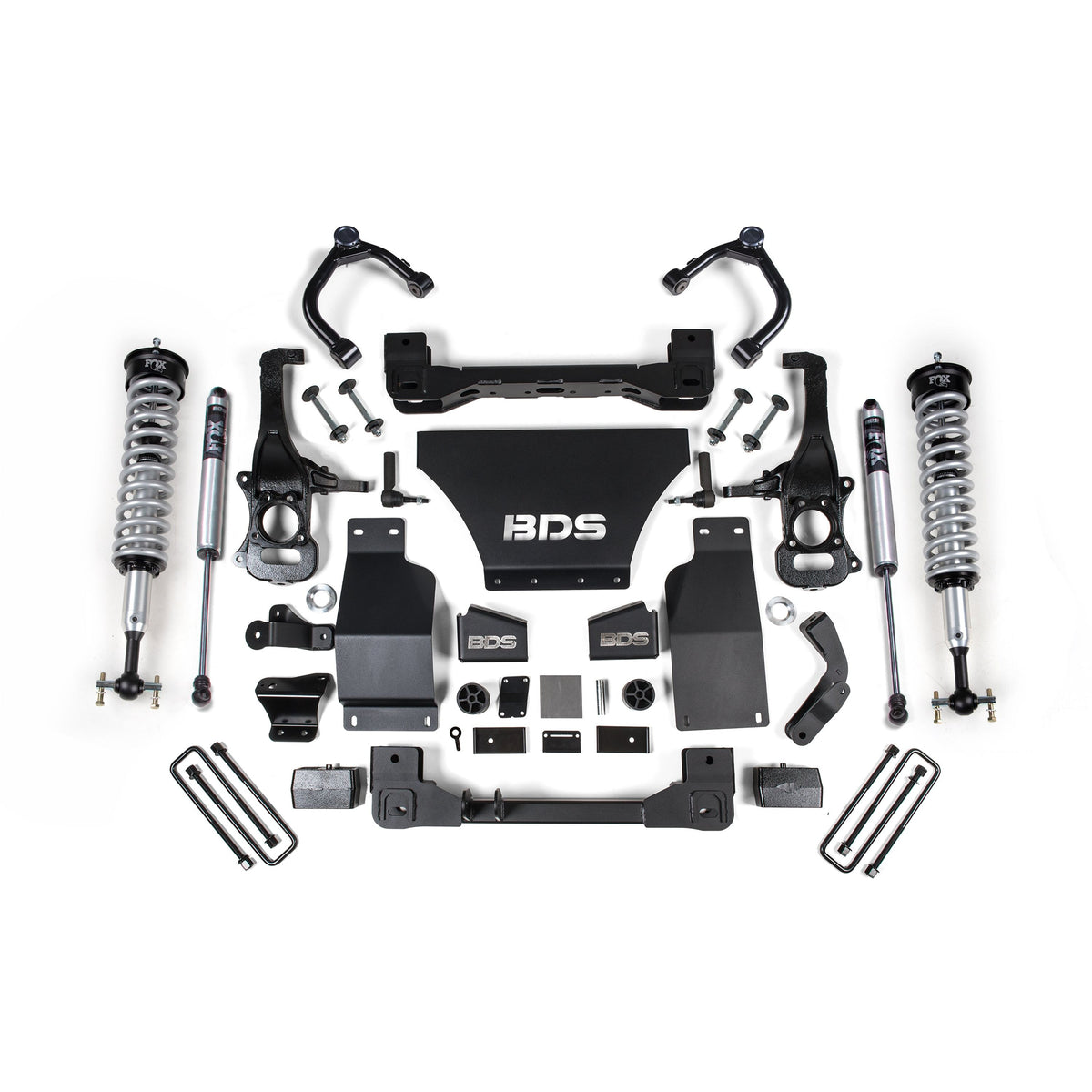 BDS | 6 Inch Lift Kit | FOX Coil-Over | Chevy Silverado or GMC Sierra 1500 (2019–2026) 4WD | Gas — BDS1801FSL