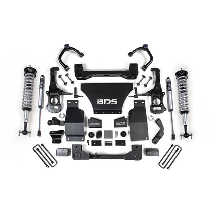 BDS | 6 Inch Lift Kit | FOX Coil-Over | Chevy Silverado or GMC Sierra 1500 (2019–2026) 4WD | Gas — BDS1801FSL