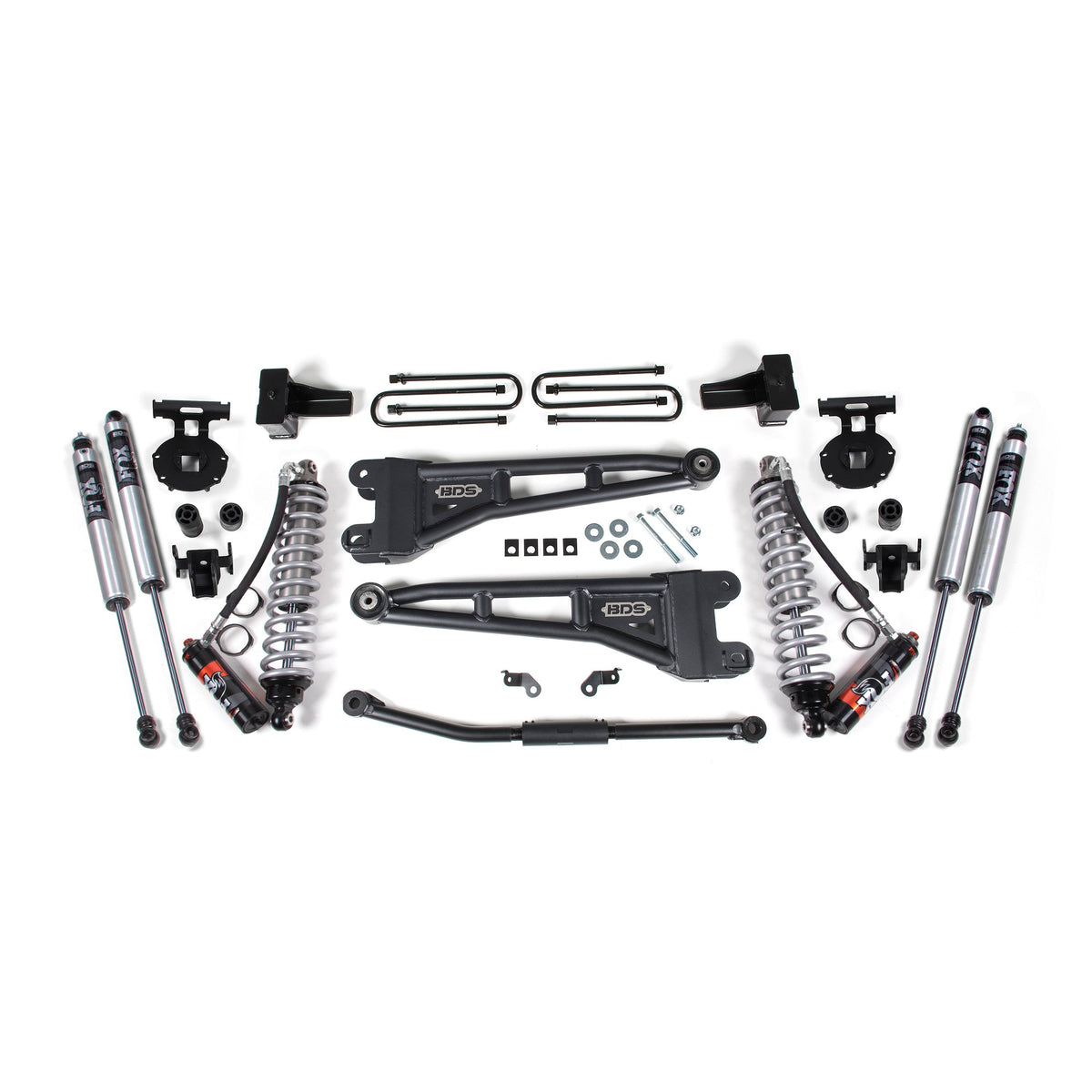 BDS | 2.5 Inch Lift Kit w/ Radius Arm | FOX 2.5 Performance Elite Coilover Conversion | Ford F250/F350 Super Duty (2011–2016) 4WD | Diesel — BDS1509FPE, BDS1926FPE
