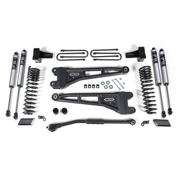 BDS SUSPENSION | 2.5" Lift Kit with Radius Arm Diesel | 17-19 Ford F-250 / 17-19 Ford F-350 4WD | 1543FS / 1543H / 2231FPE