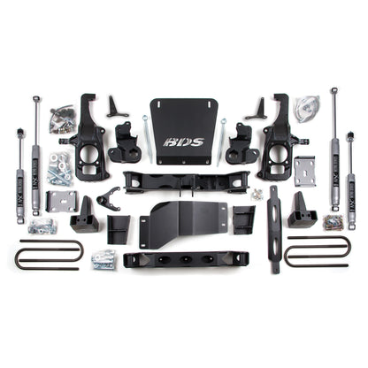 BDS | 6.5 Inch Lift Kit | Chevy Silverado or GMC Sierra 2500HD/3500 (2011–2019) — BDS196H
