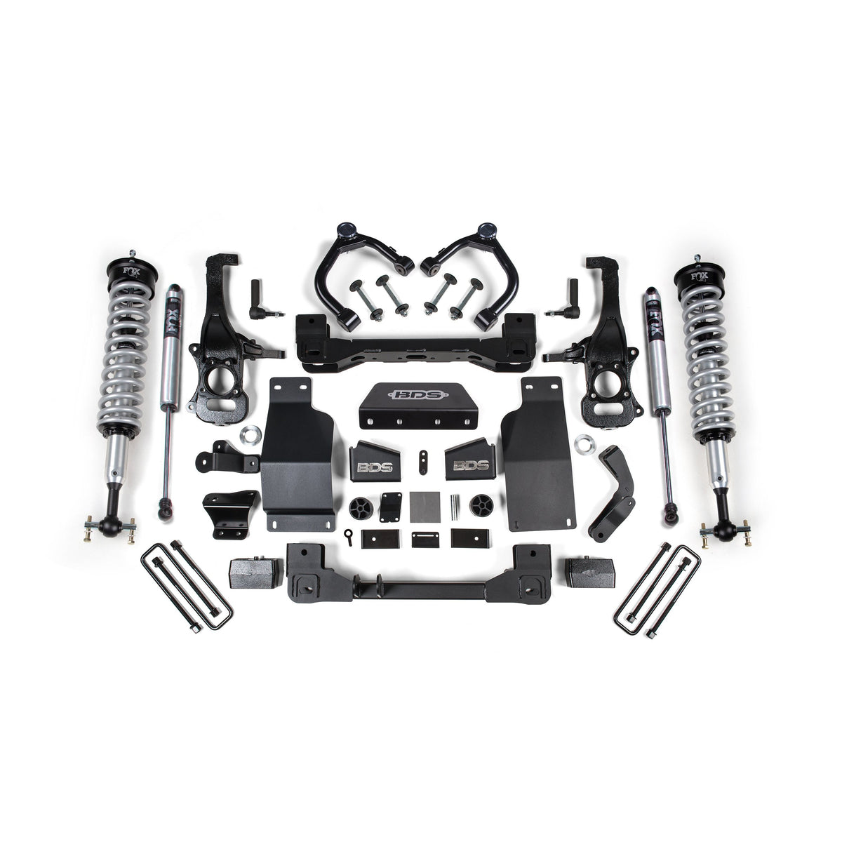BDS | 6 Inch Lift Kit | FOX Coil-Over | Chevy Silverado or GMC Sierra 1500 (2019–2026) 4WD | Diesel — BDS1803FSL