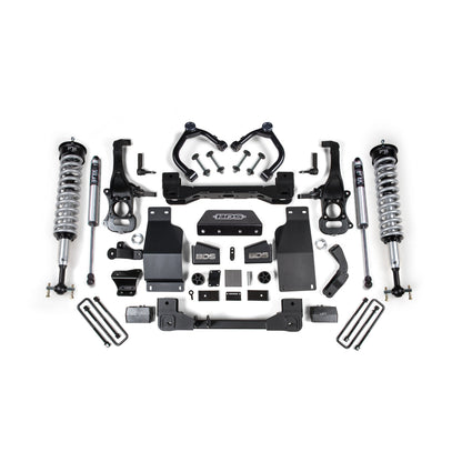 BDS | 6 Inch Lift Kit | FOX Coil-Over | Chevy Silverado or GMC Sierra 1500 (2019–2026) 4WD | Diesel — BDS1803FSL