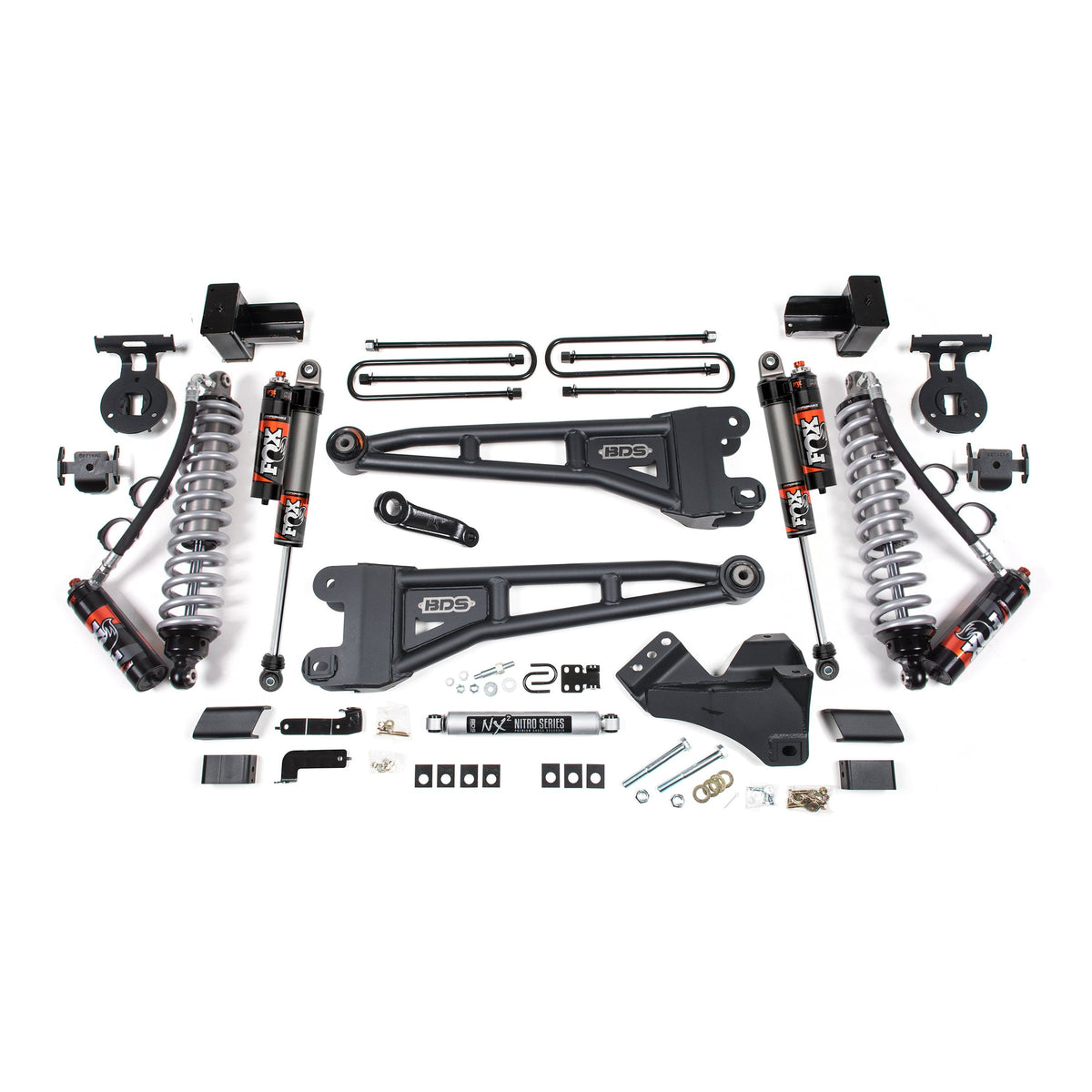 BDS | 5 Inch Lift Kit w/ Radius Arm | FOX 2.5 Performance Elite Coilover Conversion | Ford F350 Super Duty DRW (2023–2027) 4WD | Diesel — BDS2261PES