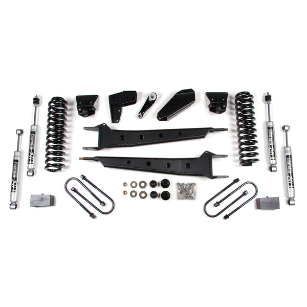 BDS SUSPENSION | 4" Lift Kit with Radius Arm | 80-96 Ford F-150 4WD | 502H / 504H / 506H / 529H