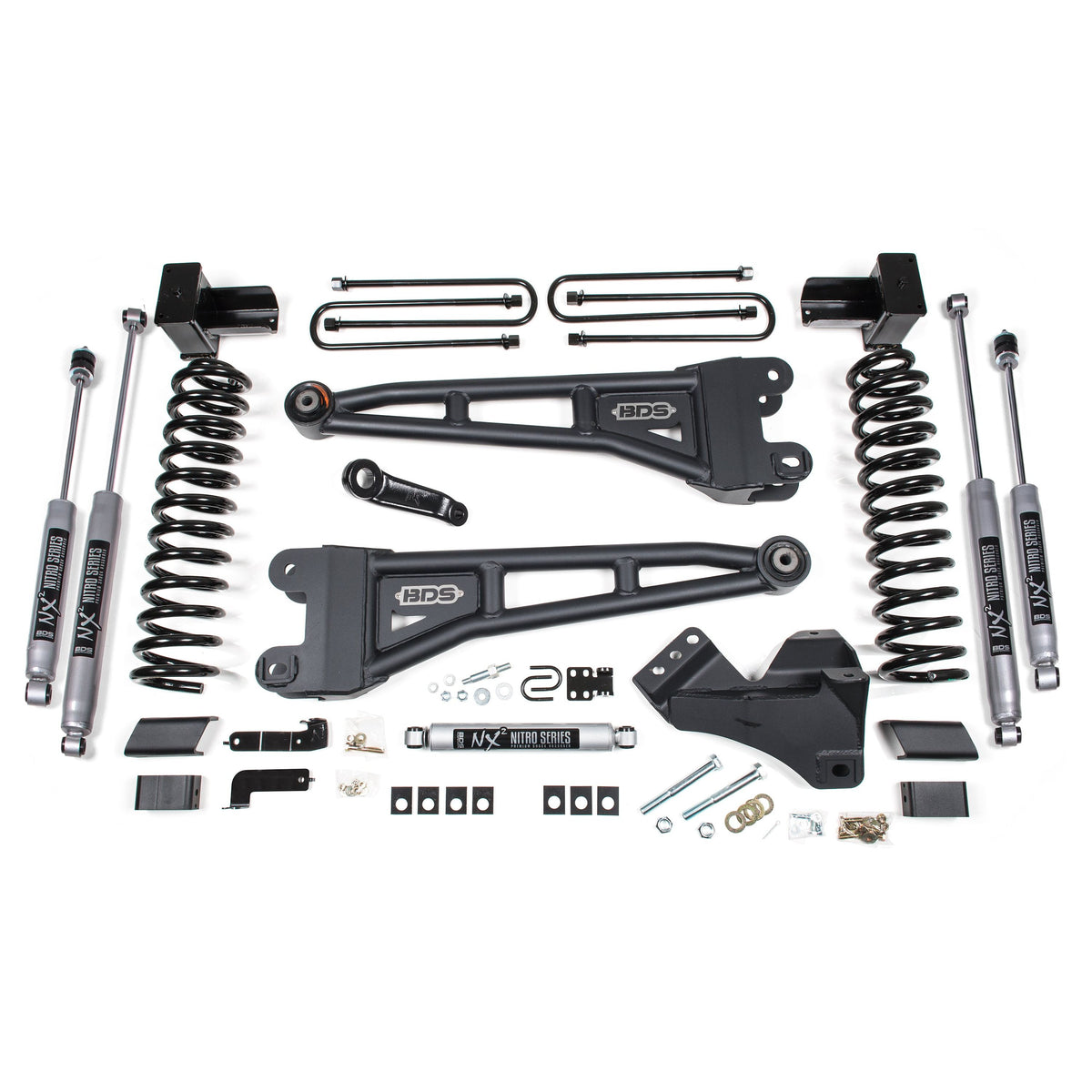 BDS | 5 Inch Lift Kit w/ Radius Arm | Ford F350 Super Duty DRW (2023–2027) 4WD | Gas — BDS2262H