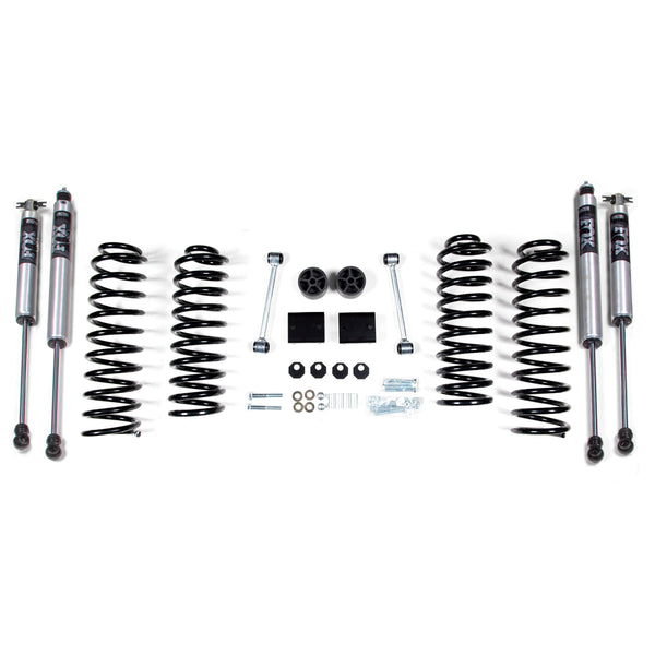 BDS SUSPENSION | 2" Lift Kit Coil Spring | 07-11 Jeep Wrangler JK 4 Door | 1402FS / 1402H