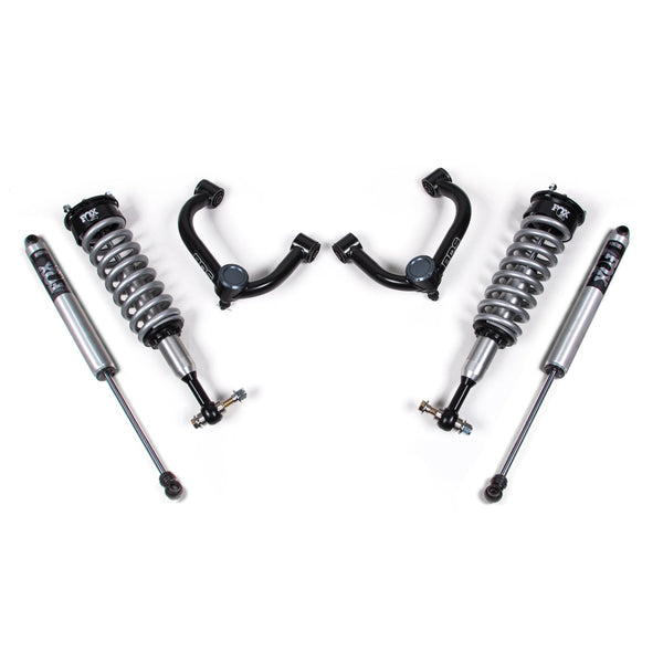 BDS SUSPENSION | 2" Leveling Kit FOX 2.0 Coilover | 09-13 Ford F-150 4WD | 1554FSL