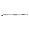 BDS SUSPENSION | Dual Steering Stabilizer Kit with NX2 Shocks | 99-04 Ford F-250 / 99-04 Ford F-350 4WD | 2025DH