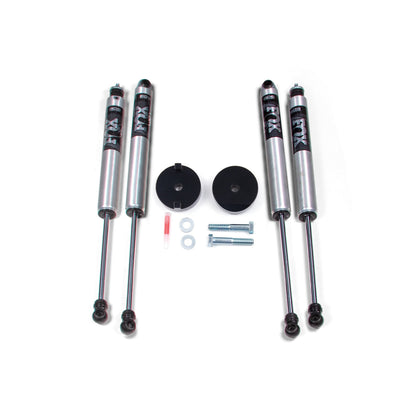 BDS 2-inch leveling kit 2005–2016 Ford F250/F350 4WD — FOX 2.0 Performance Series — BDS326FS