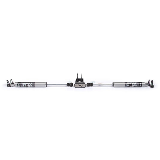 BDS 2027DF dual steering stabilizer kit with FOX 2.0 shocks for 2007–2018 Jeep Wrangler JK