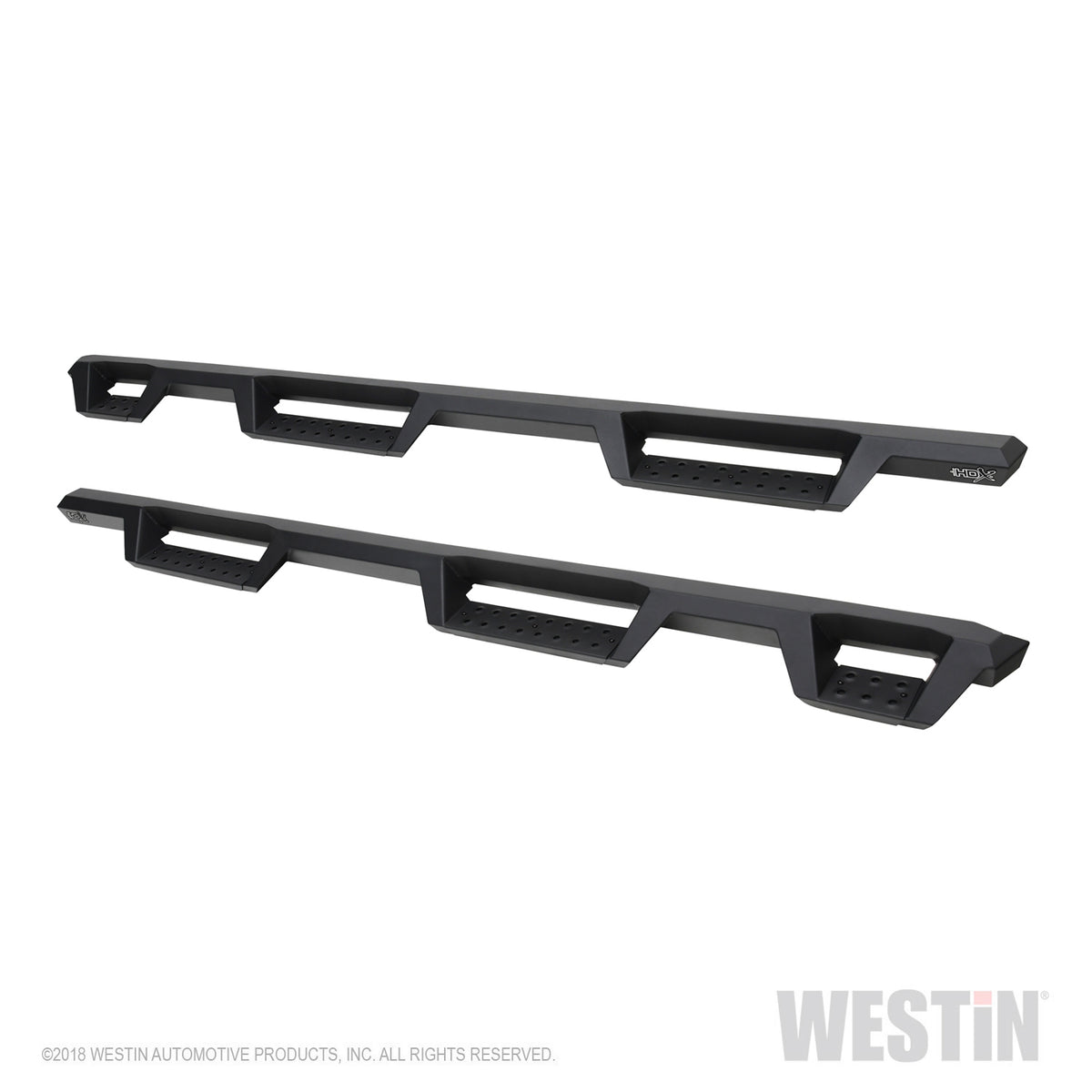 Westin HDX Drop Wheel-to-Wheel Nerf Steps 2019-2024 Chevy/GMC Silverado/Sierra 1500 Crew Cab
