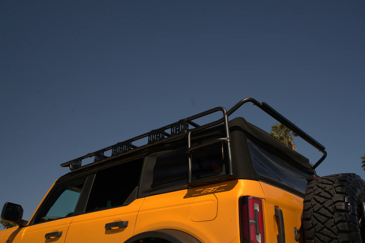 SRC Roof Rack – Textured Black (21+ Bronco 4DR) view 8