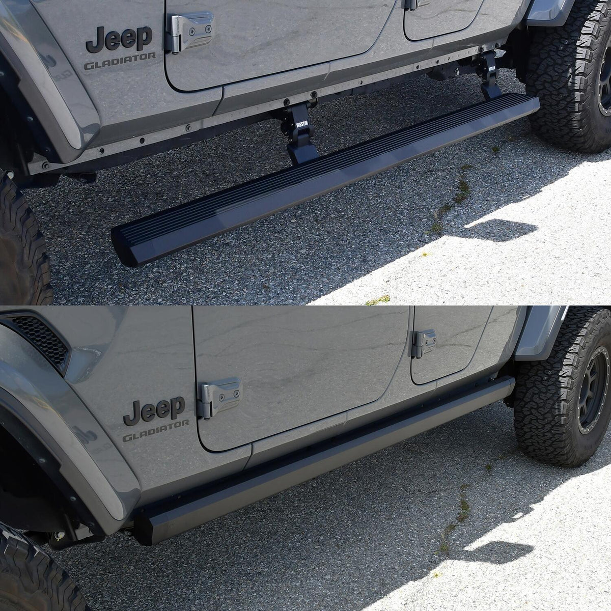 Westin Pro-e Electric Running Boards 2020-2024 Jeep Gladiator