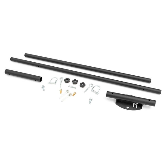 ROUGH COUNTRY Flag Pole Holder | Bed Rail | w/ Flag | 117503
