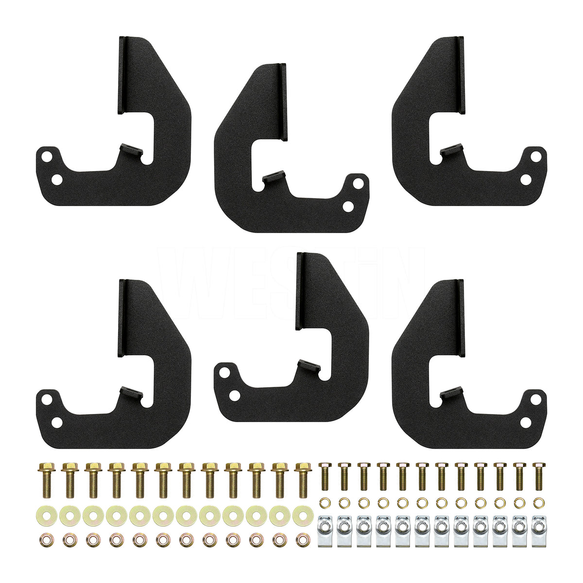 Westin Outlaw Drop Nerf Steps 2014-2018 Chevy/GMC Silverado/Sierra 1500 Crew Cab (Rocker Mount)
