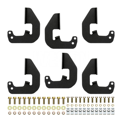 Westin Outlaw Drop Nerf Steps 2014-2018 Chevy/GMC Silverado/Sierra 1500 Crew Cab (Rocker Mount)
