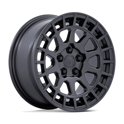 Black Rhino BOXER Gun Black wheel designed for off-road performance and rally racing enthusiasts.