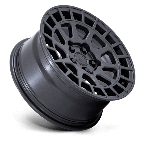 Black Rhino BOXER Gun Black wheel showcasing its aggressive design and lightweight construction for off-road performance.