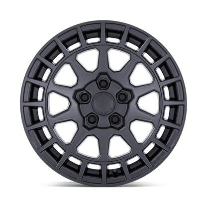 Black Rhino BOXER Gun Black off-road wheel designed for rally racing enthusiasts.