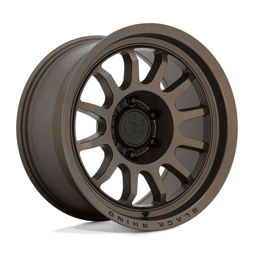 Black Rhino RAPID Matte Bronze wheel featuring multi-spoke design and stepped lip for off-road performance.