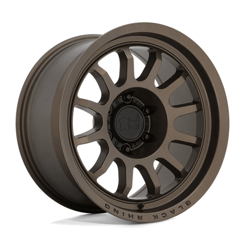 Black Rhino RAPID Matte Bronze wheel showcasing its monoblock construction and multi-spoke design.