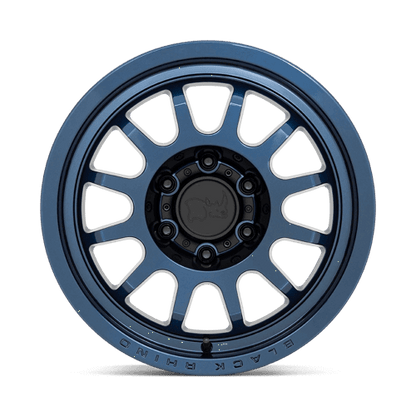 Black Rhino RAPID Midnight Blue wheel with multi-spoke profile and stepped lip design.
