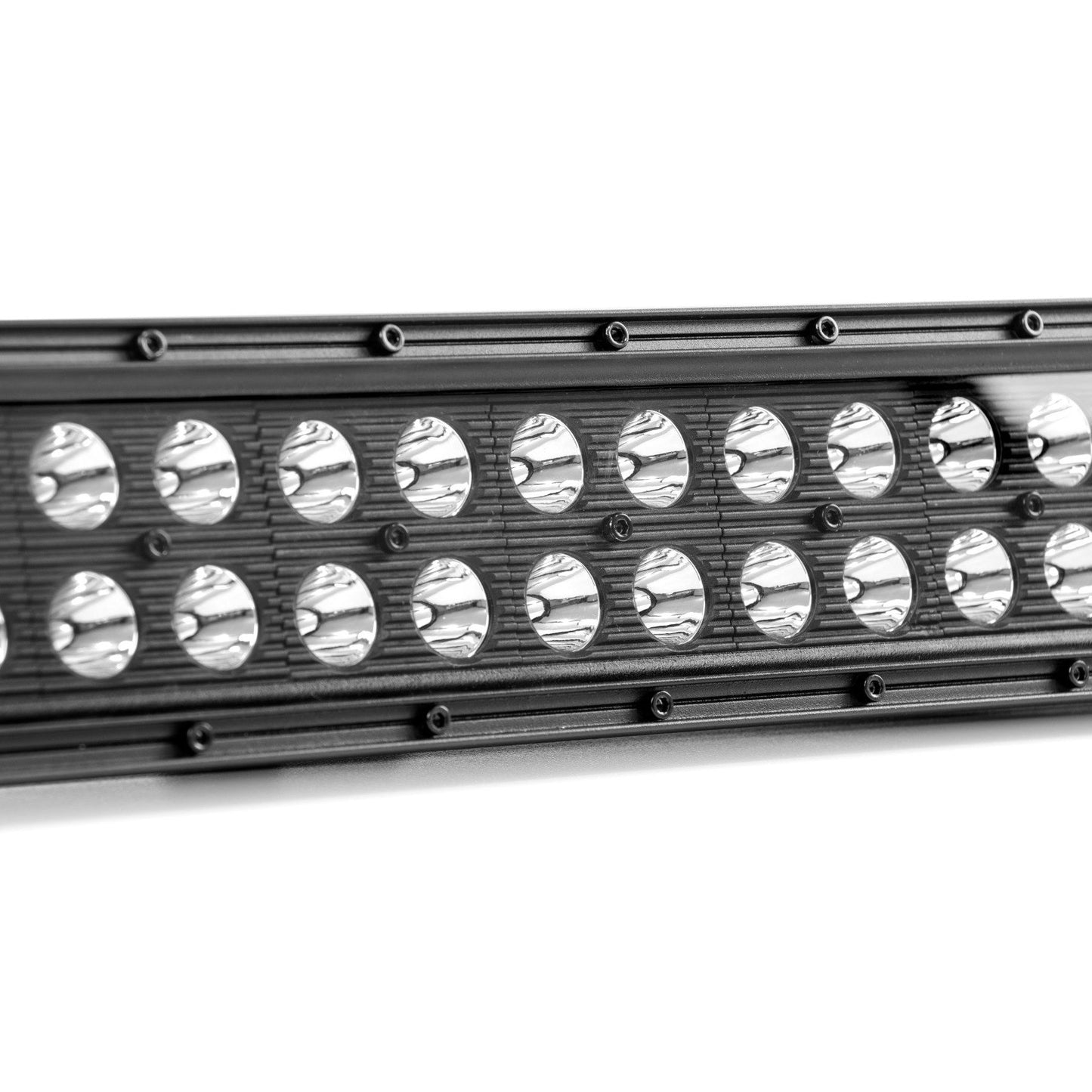 ROUGH COUNTRY 50 Inch Black Series LED Light Bar | Curved | Dual Row | 72950BL