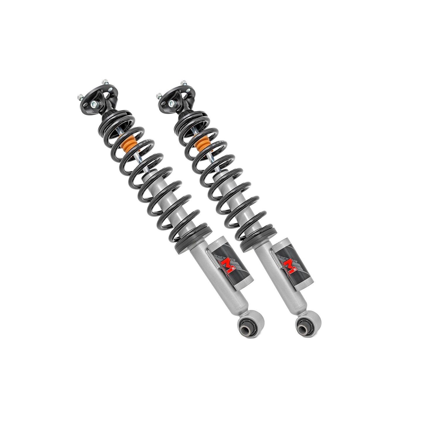 ROUGH COUNTRY M1R Reservoir Loaded Struts | Adjustable Height | Rear | 5 Inch | Ford Bronco (21-25) | 694045
