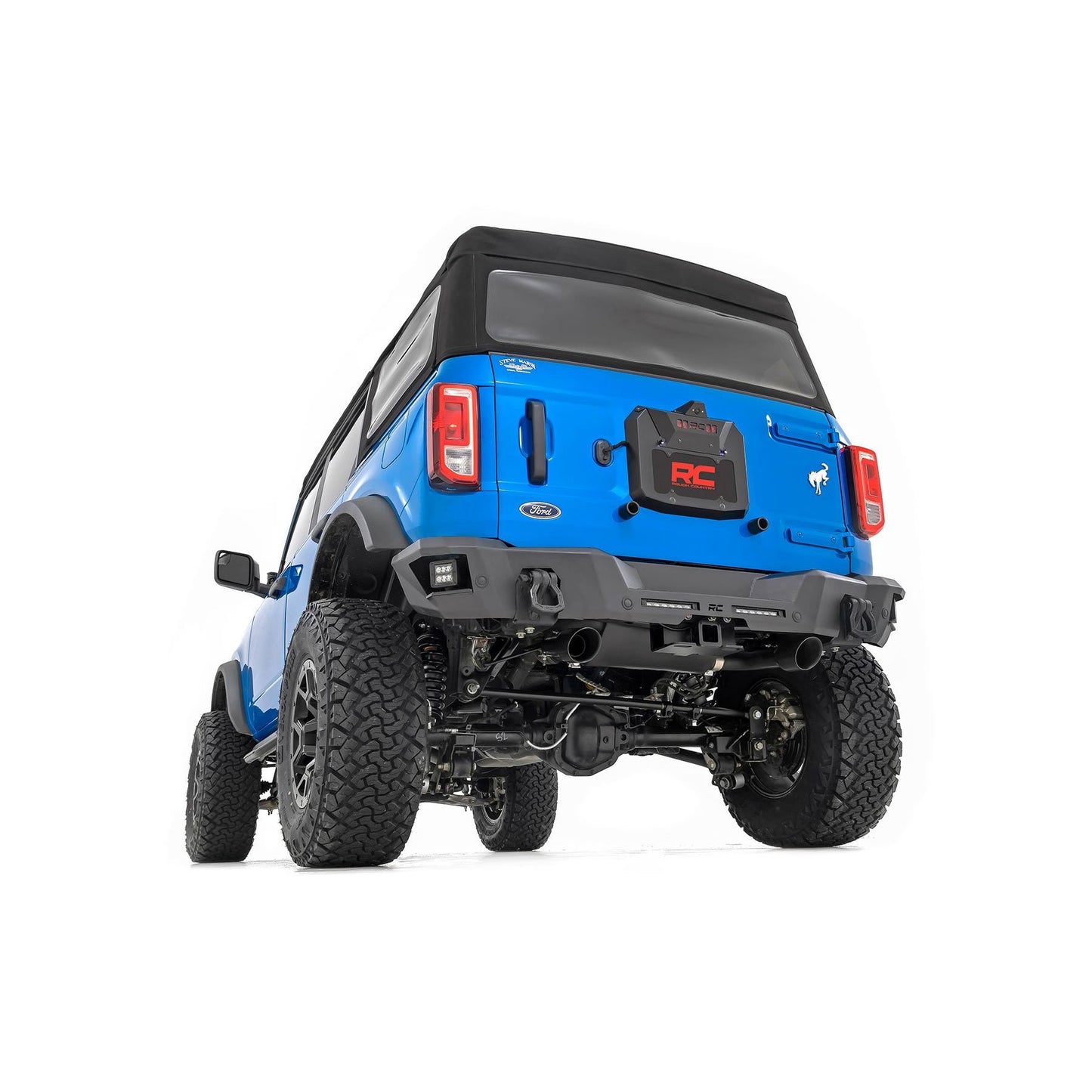 ROUGH COUNTRY Performance Exhaust | Dual Outlet | Ford Bronco 4WD (2021-2025) | 96020