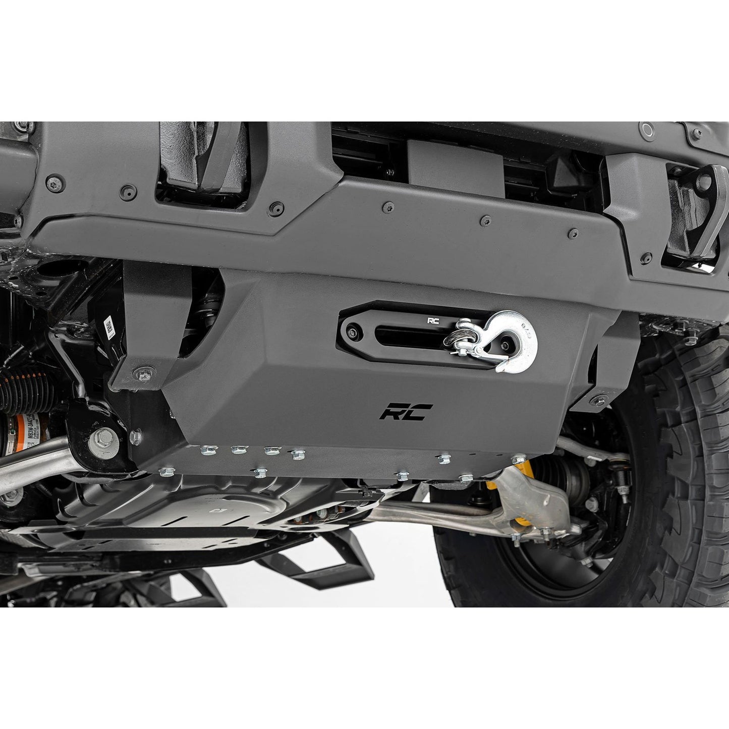 ROUGH COUNTRY Hidden Winch Mount | 9500S | Ford Bronco 4WD (2021-2025) | 51058