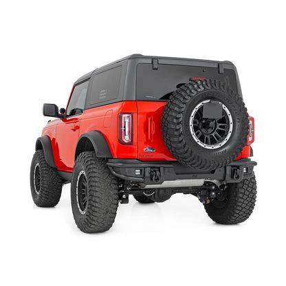 ROUGH COUNTRY Rear Bumper | Tubular | Ford Bronco 4WD (2021-2025) | 51210