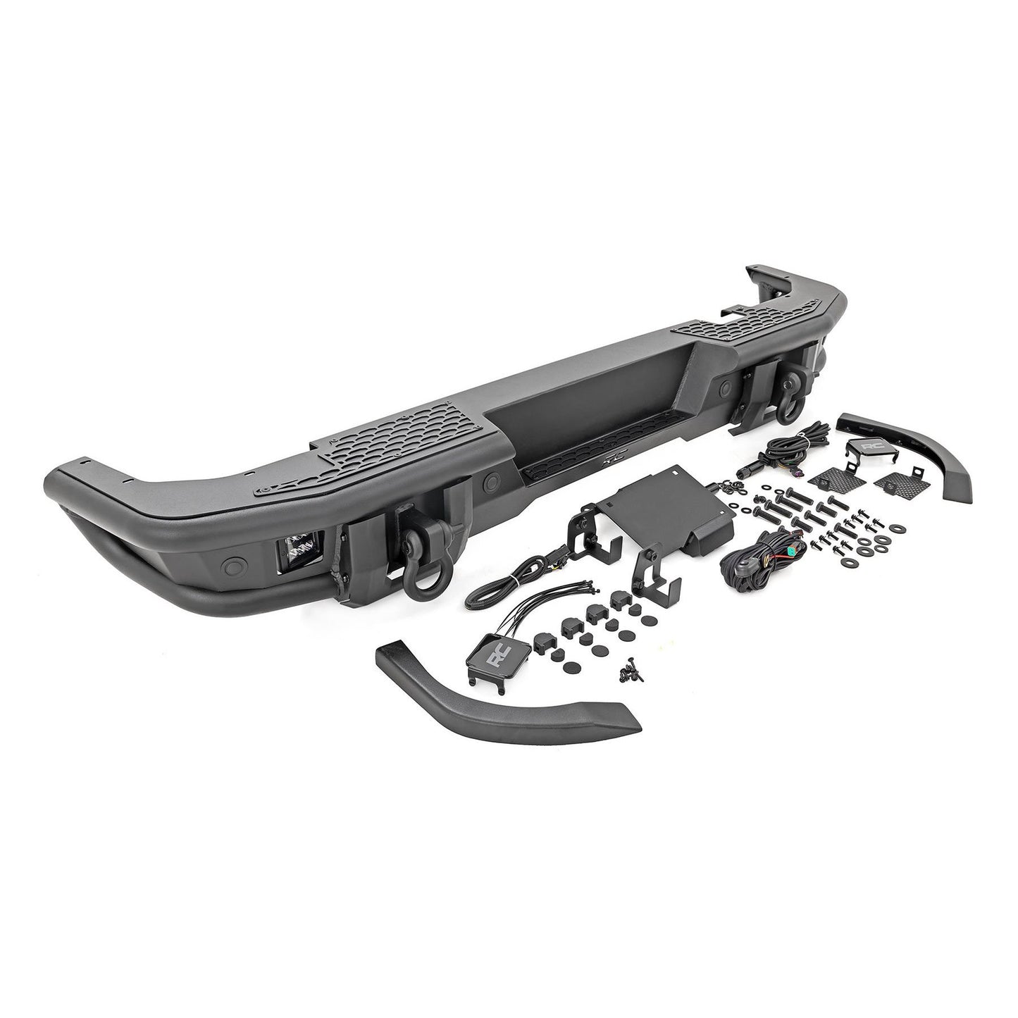 ROUGH COUNTRY Rear Bumper | Tubular | Ford Bronco 4WD (2021-2025) | 51210