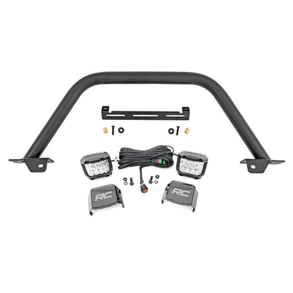 ROUGH COUNTRY Safari Bar | 3" OSRAM (Pair) | Wide | OE Modular Steel | Ford Bronco (21-25) | 51114