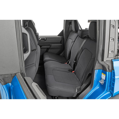 ROUGH COUNTRY Seat Covers | Bucket Seats | FR & RR | Ford Bronco 4WD (2021-2025) | 91045