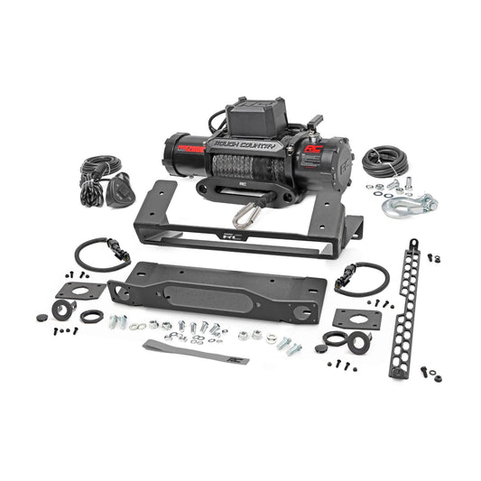 ROUGH COUNTRY High Winch Mount | All Models | 12000S | Ford Bronco 4WD (2021-2025) | 51097