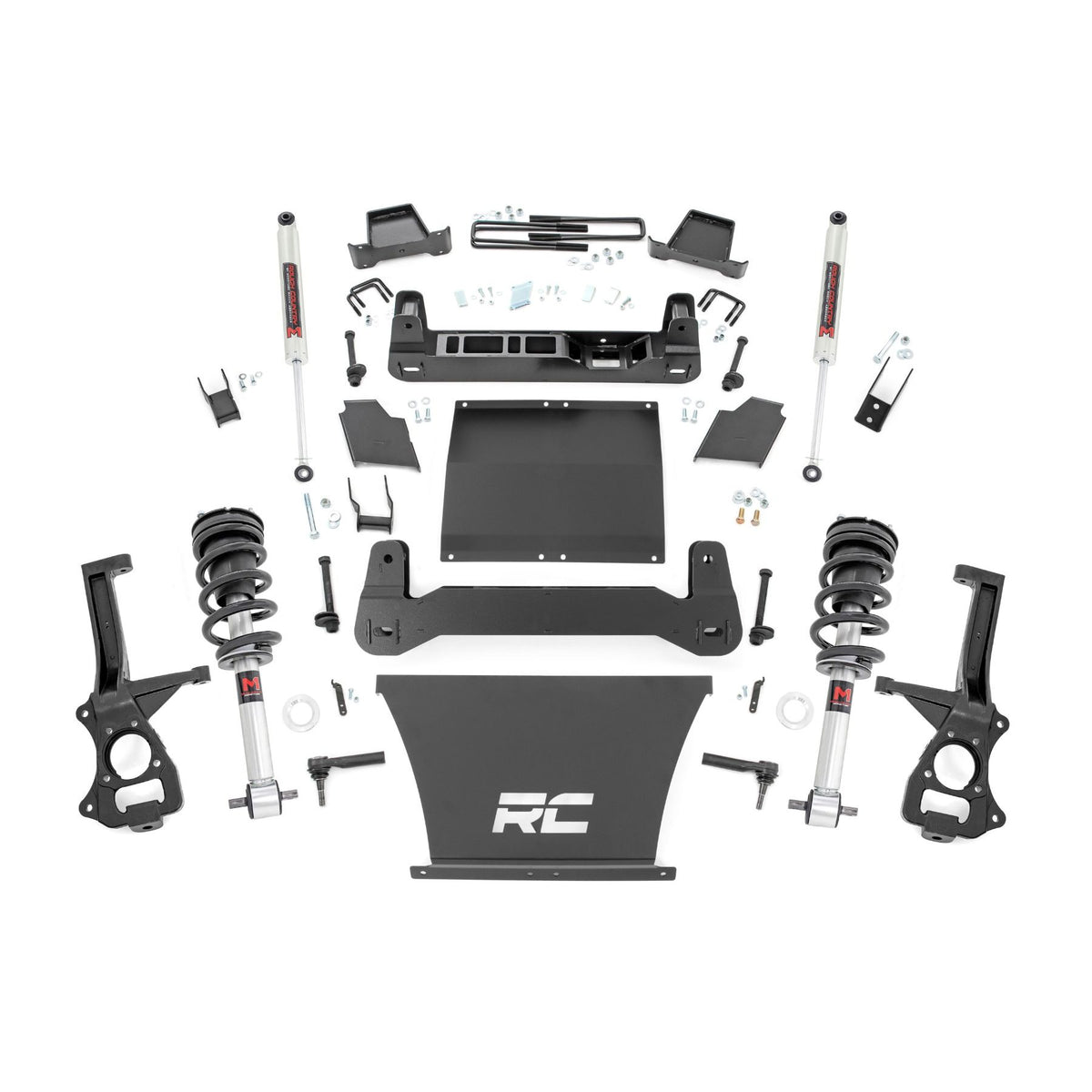 Rough Country 4 Inch Lift Kit | AT4/Trailboss | M1/M1 | Chevy/GMC Sierra 1500 (19-24)/Silverado 1500 (19-24) 27540