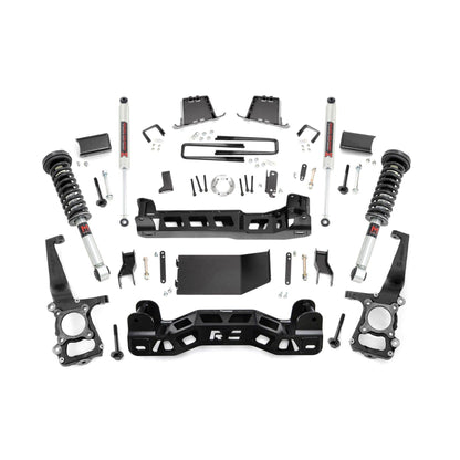 ROUGH COUNTRY 6 Inch Lift Kit | M1 Struts/M1 | Ford F-150 4WD (2011-2013) | 57541