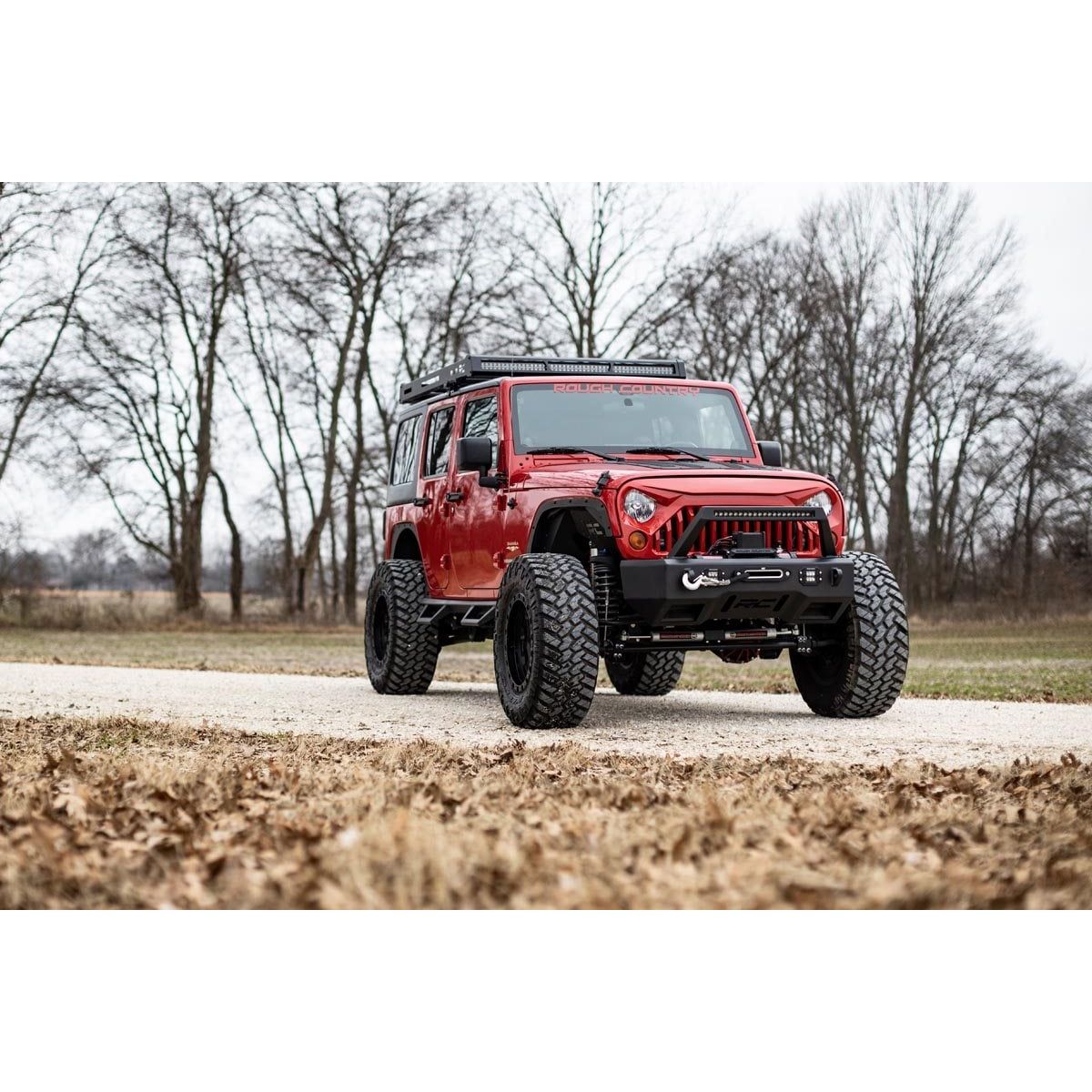 ROUGH COUNTRY Replacement Grille | Angry Eyes | Jeep Wrangler JK/Wrangler Unlimited  (07-18) | 10524