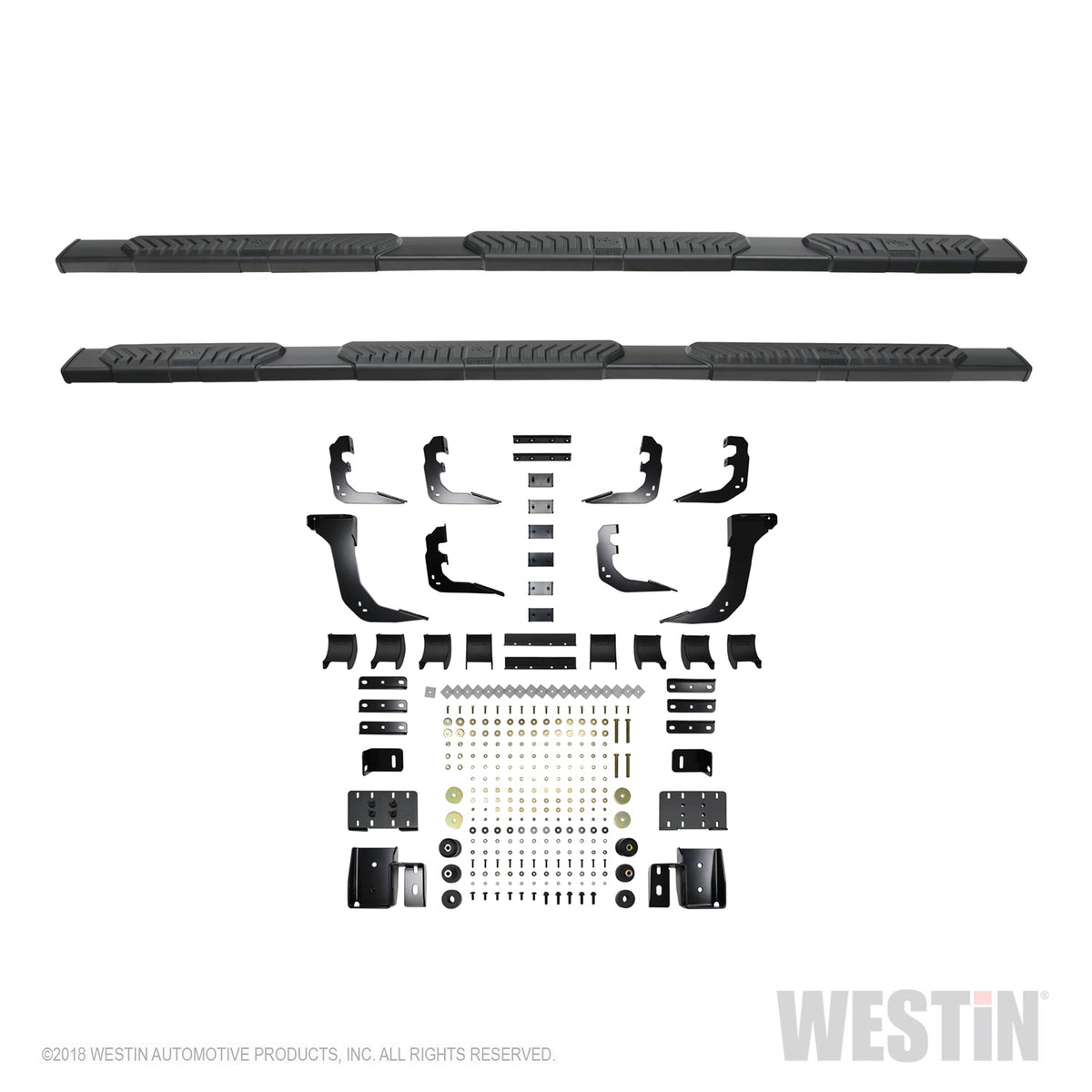 Westin R5 M-Series Wheel-to-Wheel Nerf Steps 2019-2024 Ram 1500 Crew Cab (5'7" Bed)
